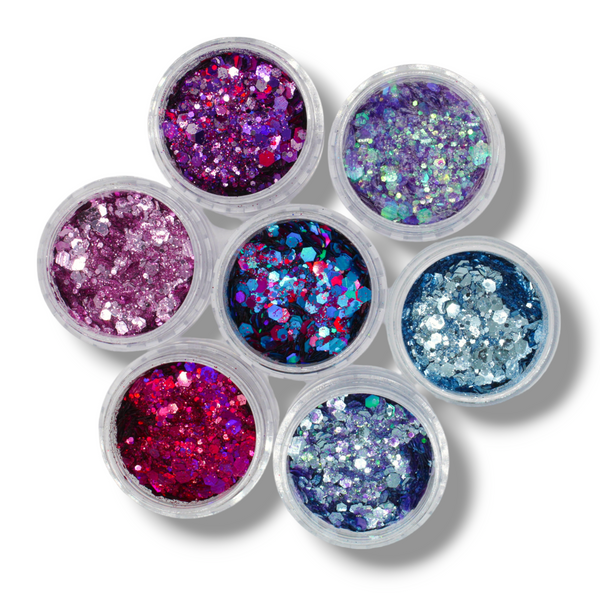 Suzy Sparkles Glitter - Chunky Glitter Stack - Jewel