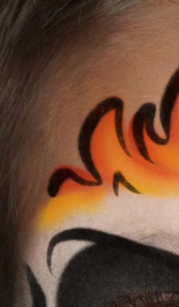 Digital Design Decks - "Fire Skull" Face Paint Forum Shop