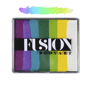 Fusion Body Art - Mermaid Splash (no neons) Split Cake - 50 grams