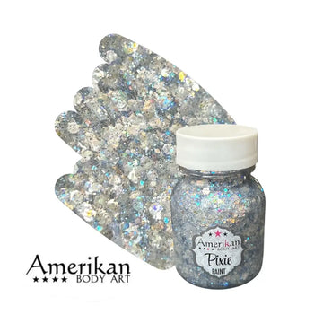 Amerikan Body Art Pixie Paint – Moonlight Glitter Gel (1 oz) Amerikan Body Art