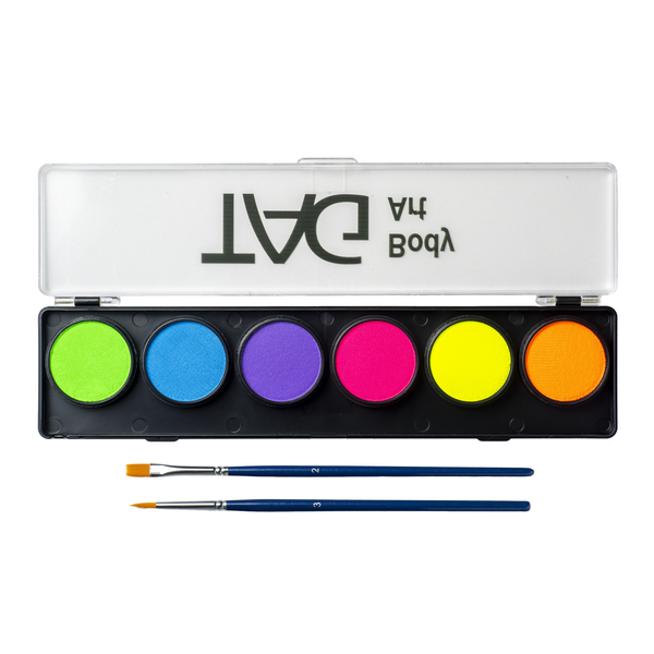 TAG Face Paint - Neon 6 Color Palette