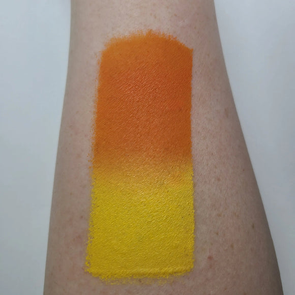 TAG Face Paint - Split Cake - Orange/Yellow - 50 grams TAG Face Paint