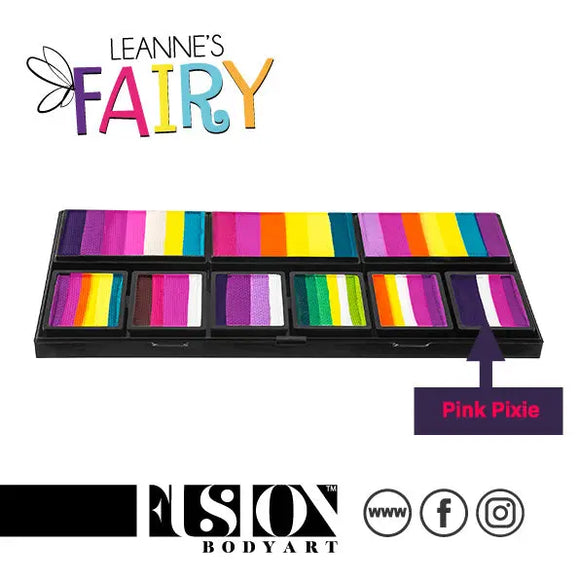 Fusion Body Art - Spectrum Palette - Leanne's Fairy Collection (Non Neon) Fusion Body Art