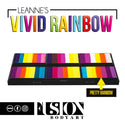 Fusion Body Art - Spectrum Palette - Leanne's Vivid Rainbow (Non Neon)
