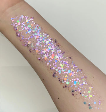 Amerikan Body Art Pixie Paint – Purple Rain Glitter Gel (4 oz) Amerikan Body Art
