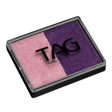 TAG Face Paint - Split Cake - Pearl Blush / Pearl Wine - 50 grams TAG Face Paint