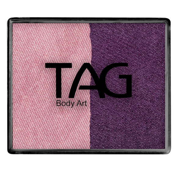 TAG Face Paint - Split Cake - Pearl Blush / Pearl Wine - 50 grams TAG Face Paint