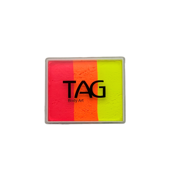 TAG Face Paint - Split Cake - Groovy Neon - 50 grams