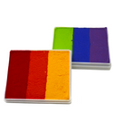 TAG Face Paint - Split Cake - Full Face Rainbow Set - 50 grams