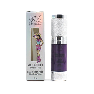 GTX Facepaint - Water-Resistant Cream Body Paint - Plum Pie Purple GTX Face Paint