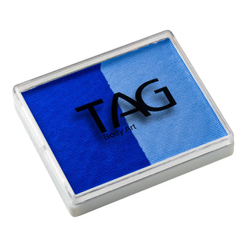 TAG Face Paint - Split Cake - Royal Blue / Powder Blue - 50 gramss TAG Face Paint
