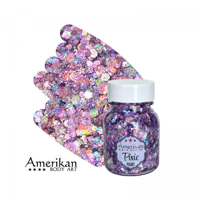 Amerikan Body Art - Pixie Paint Purple Rain - 4 oz Amerikan Body Art