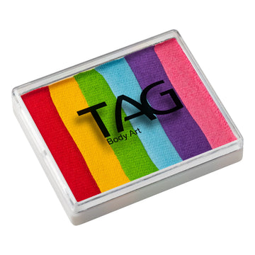TAG Face Paint - Split Cake - Regular Rainbow - 50 grams TAG Face Paint