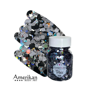 Amerikan Body Art Pixie Paint – Rockstar Glitter Gel (1 oz) Amerikan Body Art