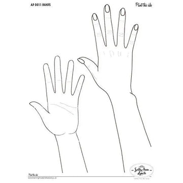 Sally-Ann Lynch Practice Board - Hands 0028 Sally Ann Lynch