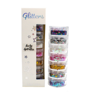 Suzy Sparkles Glitter - Chunky Glitter Stack - Starlight