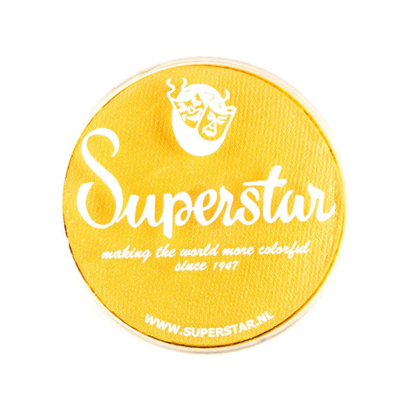 Superstar Face Paint - Interferenz Yellow shimmer 132 - 16 grams