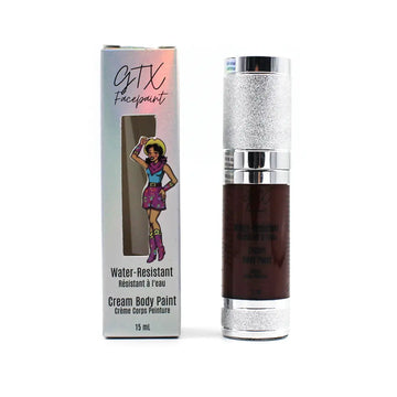 GTX Facepaint - Water-Resistant Cream Body Paint - Toasted Coconut Brown GTX Face Paint