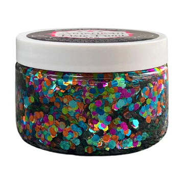 Amerikan Body Art Pixie Paint – Tropical Whimsy Glitter Gel (4 oz) Amerikan Body Art