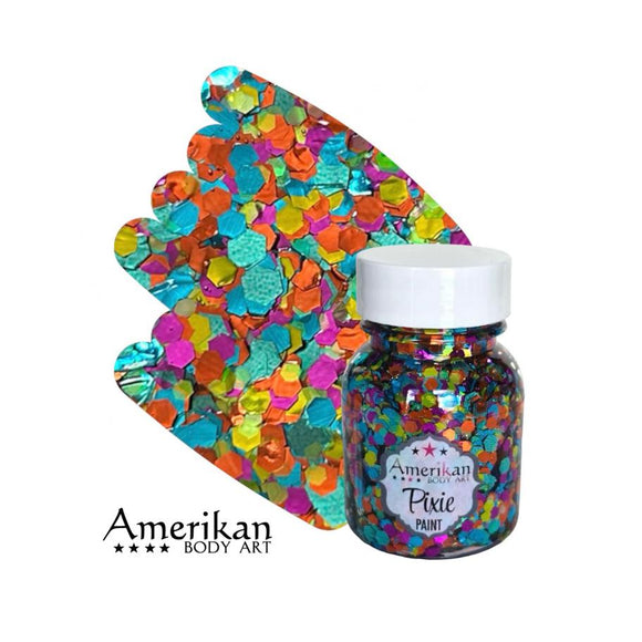 Amerikan Body Art - Pixie Paint Tropical Whimsy - 1 oz Amerikan Body Art