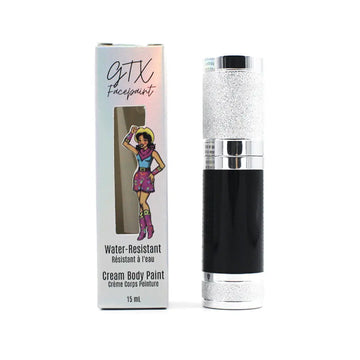 GTX Facepaint - Water-Resistant Cream Body Paint - Black GTX Face Paint
