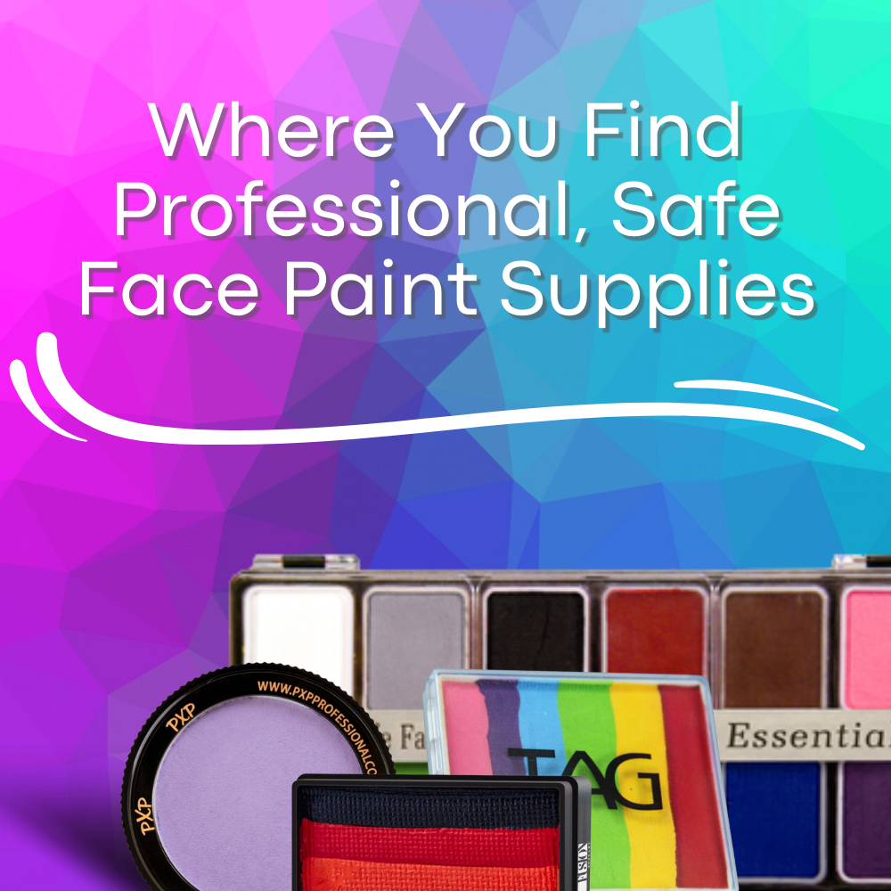 The Best place to get professional and safe face paint supplies Face