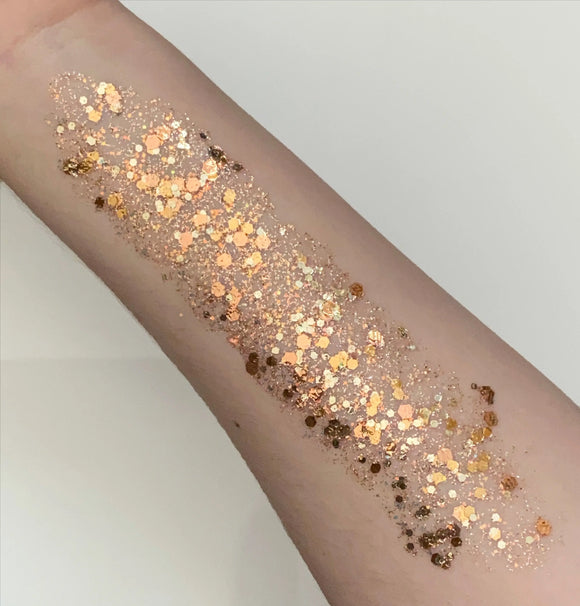 Amerikan Body Art Pixie Paint – Walk Like an Egyptian Glitter Gel (1 oz) Amerikan Body Art