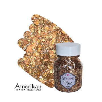 Amerikan Body Art Pixie Paint – Walk Like an Egyptian Glitter Gel (1 oz) Amerikan Body Art