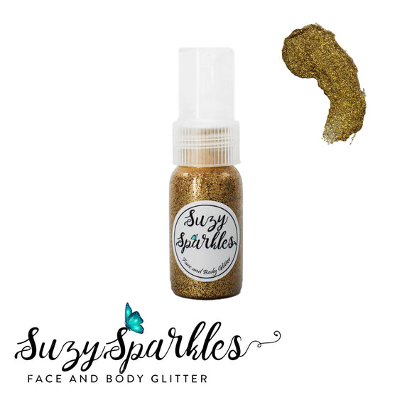 Suzy Sparkles Glitter Gel - Gold - Fine Suzy Sparkles