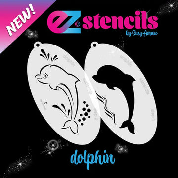 Face Paint Stencil Dolphin - EZ Stencils Set EZ Strokes