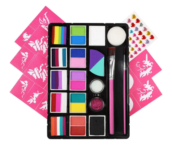 Fusion Body Art - Body Art - Unicorn & Fairy Face Painting Kit Fusion Body Art