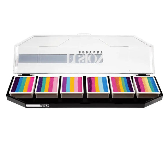 Fusion Body Art - Lodie Up Face Painting Palette - Rainbow Ponies Fusion Body Art
