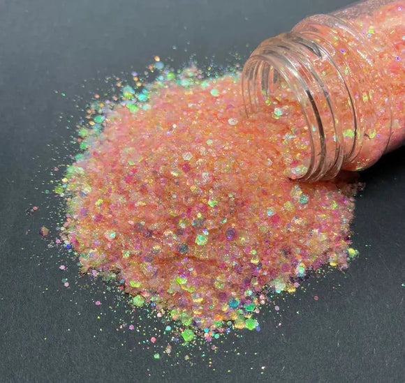 Suzy Sparkles Glitter - Peaches & Cream Mix - Chunky Suzy Sparkles