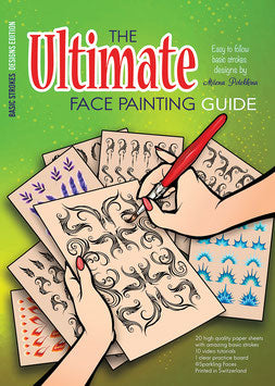 Sparkling Faces - Ultimate Face Painting Guide - Basic Strokes
