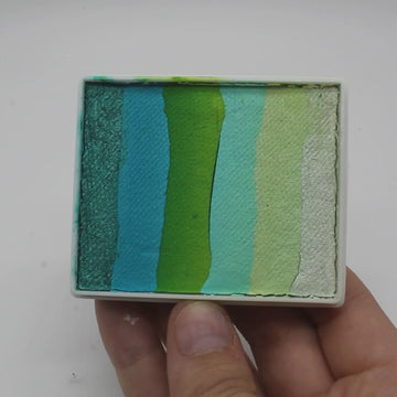 Diamond FX Face Paint - Split Cake - Dragon Fly - 50 grams - 0