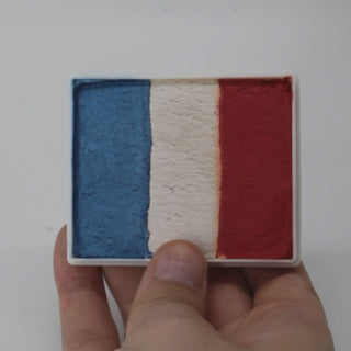 TAG Face Paint - Split Cake - Pearl 4th of July - 50 grams