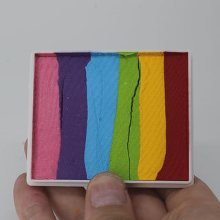 TAG Face Paint - Split Cake - Regular Rainbow - 50 grams