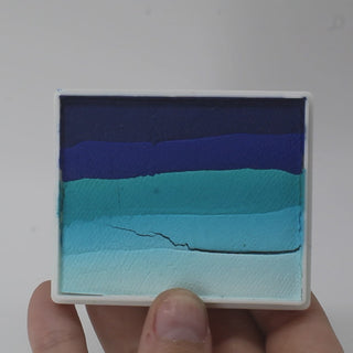 PartyXplosion Face Paint - Big Blue Ocean 43929 - 50 grams