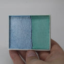 TAG Face Paint - Split Cake - Pearl Sky Blue/Pearl Teal - 50 grams