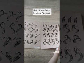 Sparkling Faces - Ultimate Face Painting Guide - Basic Strokes - 0