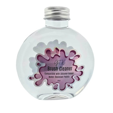 GTX Brush Cleaner - For Silicone Based Water Resistant Makeup - 10oz Bottle - Clearance GTX Face Paint