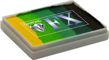 Diamond FX Face Paint - Split Cake - Green Carpet - 50 grams Diamond FX