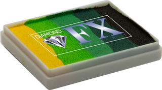Diamond FX Face Paint - Split Cake - Green Carpet - 50 grams