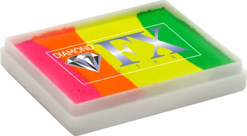 Diamond FX Face Paint - Split Cake - Raving Rio - 50 grams Diamond FX