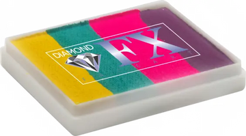 Diamond FX Face Paint - Split Cake - Tropic Topic - 50 grams Diamond FX
