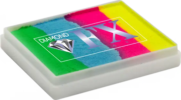 Diamond FX Face Paint - Split Cake - Happy Birthday - 50 grams Diamond FX