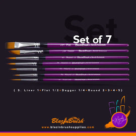Blazin Brush - Set of 7 - LE Blazin Brush