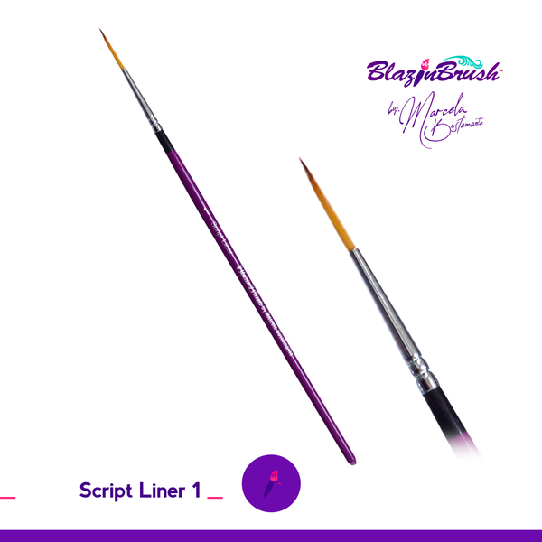 Blazin Brush - Script Liner #1