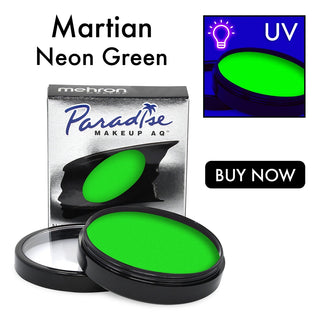Paradise Face Paint - Neon Green (Martian) - 40 grams