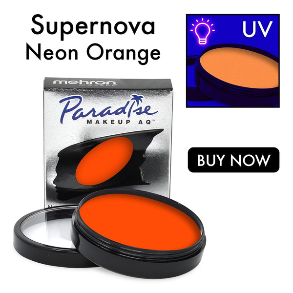 Paradise Face Paint -  Neon Orange (Supernova) - 40 grams